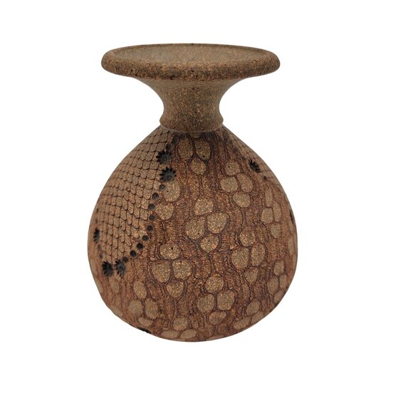 Don McWhorter Snakeskin Pottery Vase - Picture 2 of 7